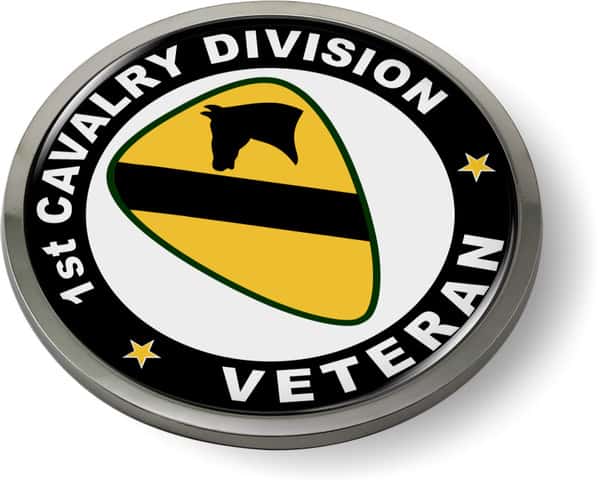 1st Cavalry Division Veteran Emblem